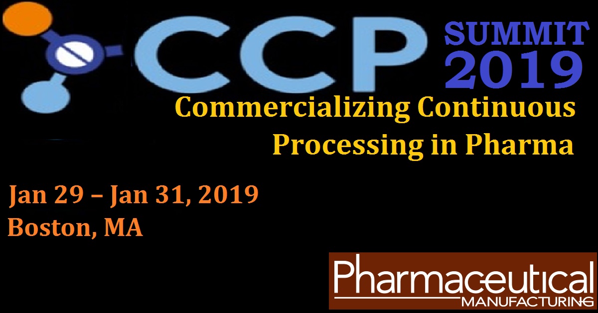 Commercializing Continuous Processing in Pharma