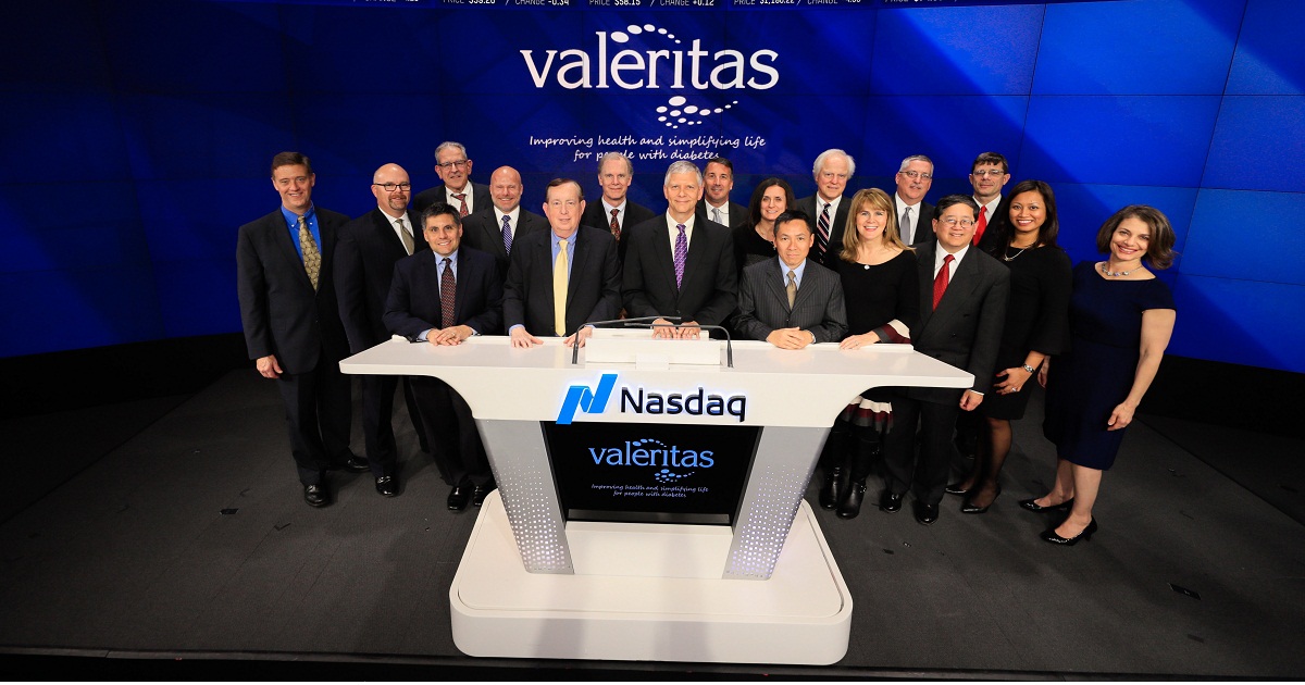 Valeritas Receives Court Approval of Sale of Business to Zealand Pharma