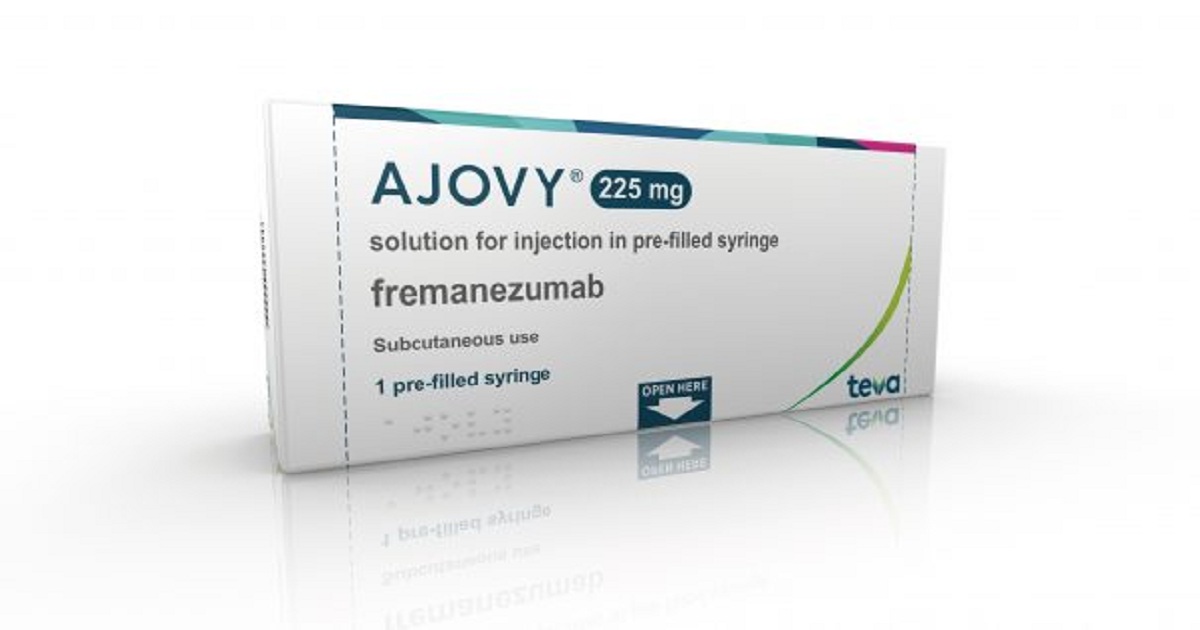 Teva’s migraine drug Ajovy approved in Europe