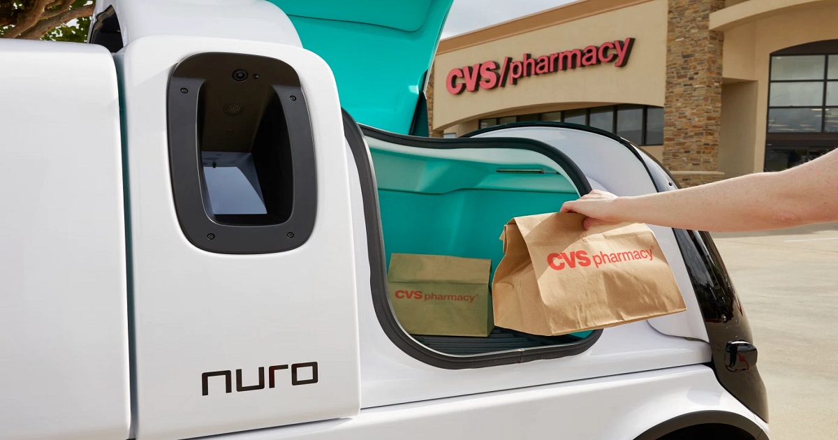 Nuro’s self-driving vehicles to deliver prescriptions for CVS Pharmacy
